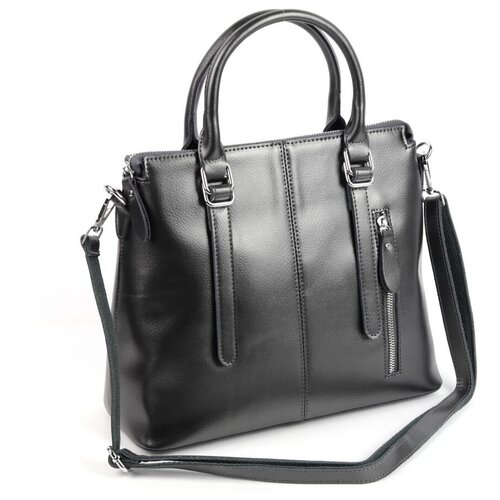 фото Женская кожаная сумка 330 черная labella