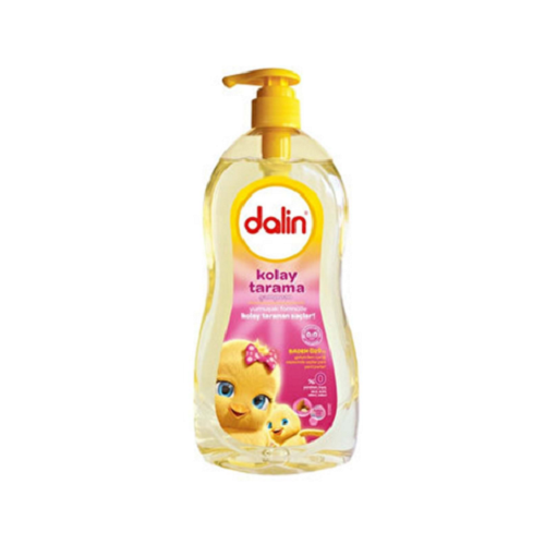 Dalin детский шампунь для непослушных волос с миндалем, для легкого расчесывания, для кудряшек 700 мл средство для купания и шампунь для волос мама тама baby bath