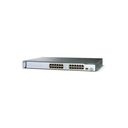 Коммутатор CISCO WS-C3750V2-24PS-S коммутатор cisco catalyst ws c3750v2 48ps s