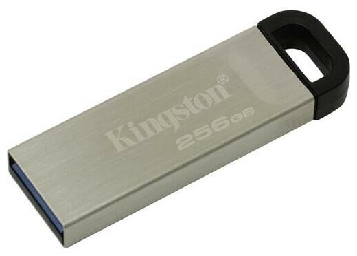 Kingston USB Drive 256Gb DataTraveler Kyson DTKN 256GB USB3.1 серебристый черный