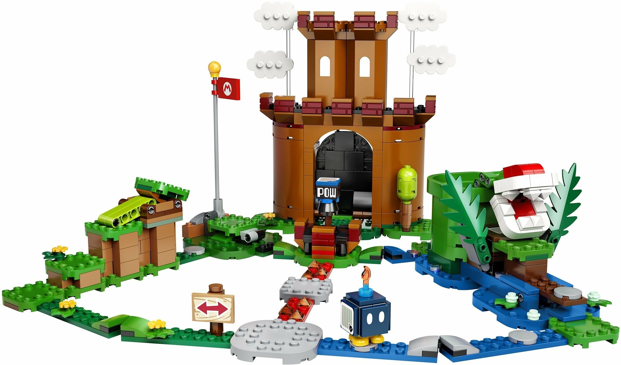 Конструктор LEGO Super Mario Охраняемая крепость - дополнительный набор, 468 деталей (71362) - фото №11