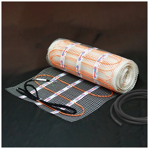 Тёплый пол под плитку Нагревательный мат WarmCoin ЭКО Warmcoin ЭКО 15 м кв3м п ширина 50 см 2938₽