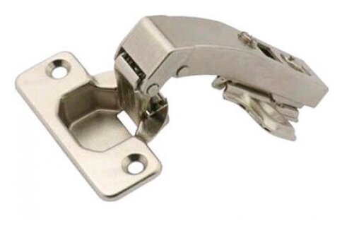 фото Петли мебельные Trodos Петля 11.15.02 для фальшь-панелей 90гр. CLIP-ON с пл. с доводчиком / 314013