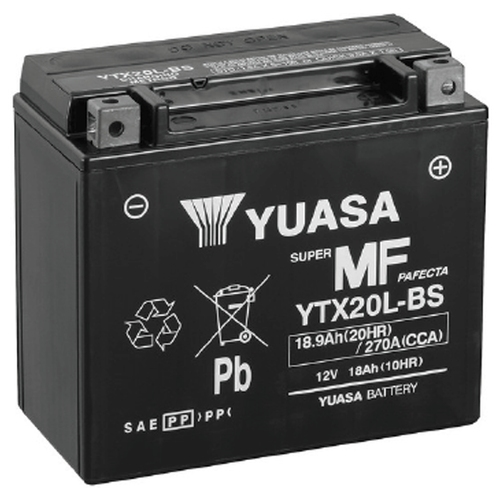 Аккумулятор YUASA YTX20L-BS