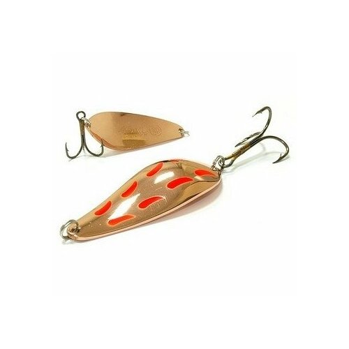 Блесна колеблющаяся Mister Cro атом, 67/24 C с точками MCSAT6724CDt