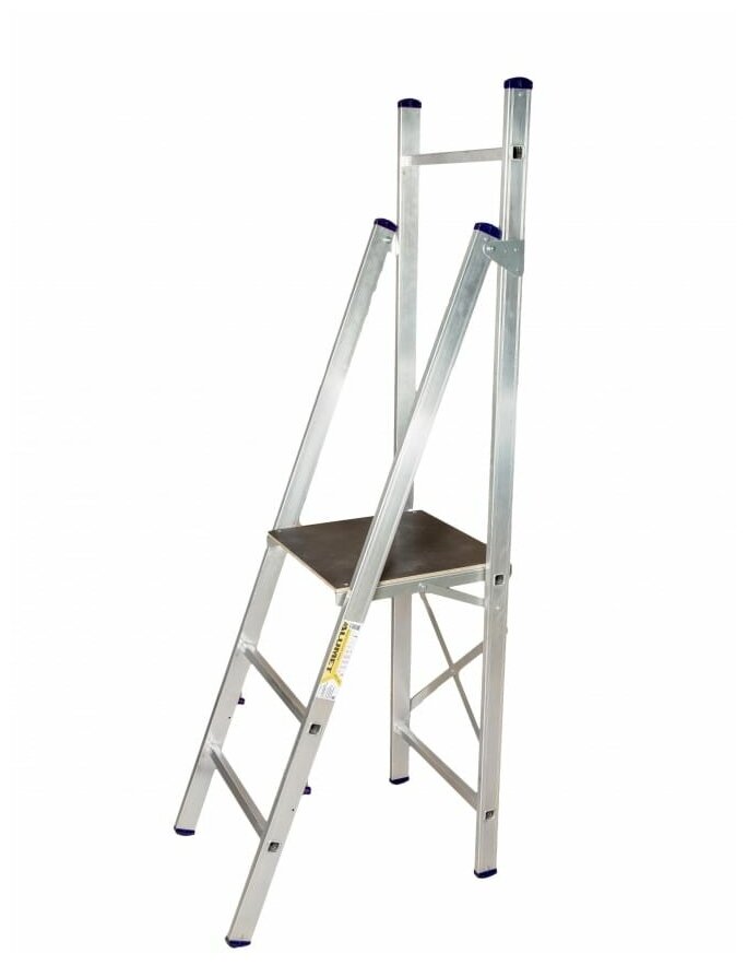 Стремянка профессиональная Alumet APE 1403, алюминиевая, 3 ступени, 1,91 м
