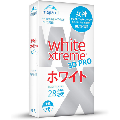 Отбеливающие полоски Megami White Xtreme 3D Pro, 28 шт