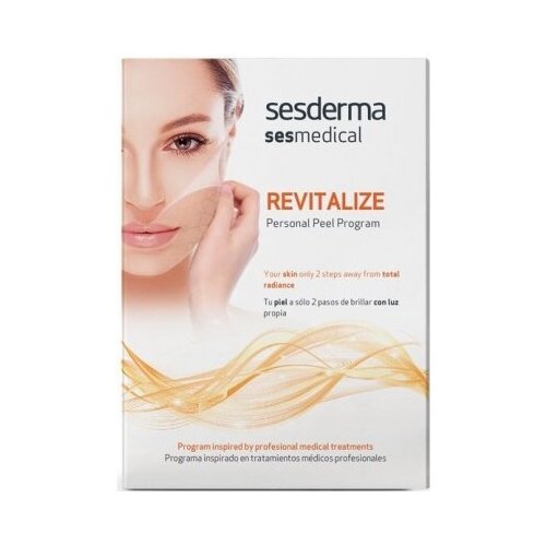 SesDerma Sesmedical Revitalize Peel Program Ревитализирующая пилинг-программа, 4 салфетки + 15 мл.