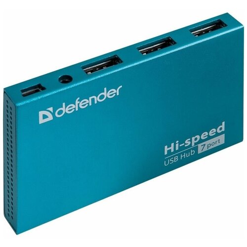 разветвитель usb septima slim usb 20 7 портов блок питания 2 a 223400₽