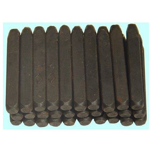 Клейма Буквенные № 3 твердосплавные 