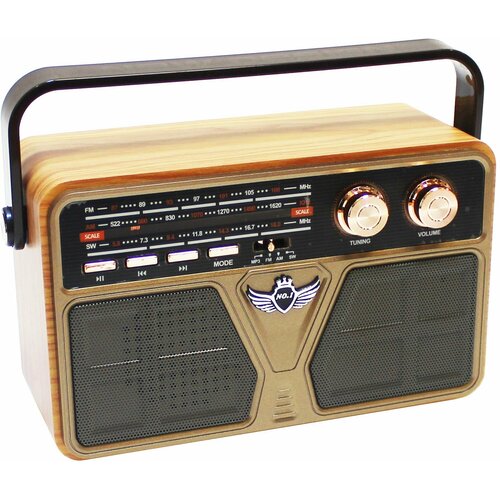 Стильный переносной Bluetooth радиоприемник в стиле Ретро AT-Pulsar Kemai MD-507 274500₽