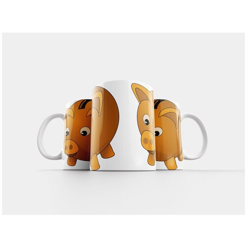 фото Кружка "piggy банка, свинья, банк" 320 мл lotsprints