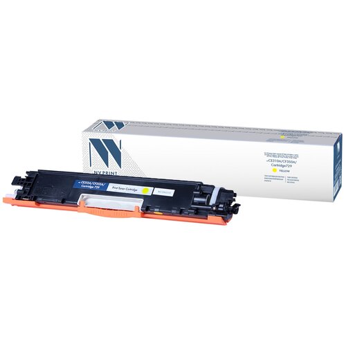 Картридж CE312A (126A) Yellow для принтера HP Color LaserJet Pro CP1025; CP1025nw картридж sakura ce312a для hp laserjet pro cp1025 cp1025nw желтый 1000 к