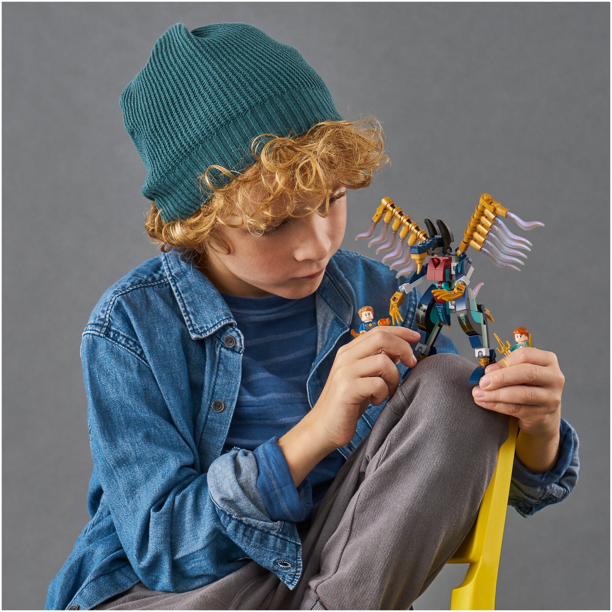 Конструктор Lego Super Heroes Воздушное нападение Вечных, - фото №12