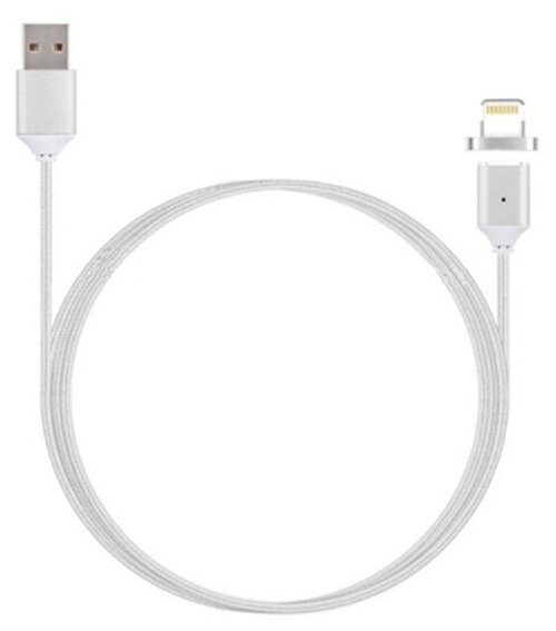 Кабель USB магнитный SITITEK UC-066 для Android/iOS(серый) 63786