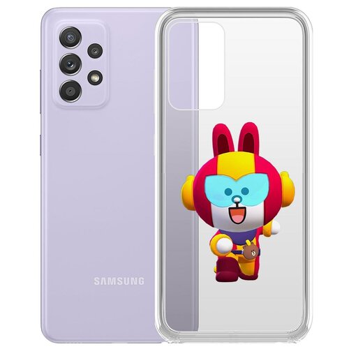 фото Чехол-накладка clear case brawl stars-кони макс для samsung galaxy a52 (a525) krutoff group