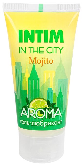 Увлажняющий лубрикант Intim Aroma с ароматом мохито - 60 гр.