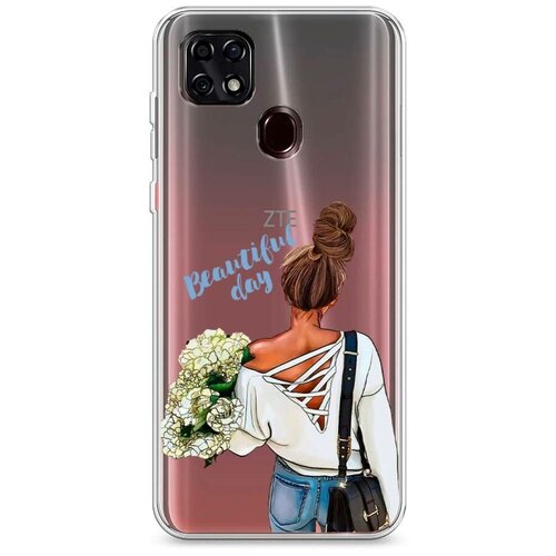 фото Силиконовый чехол "beautiful day vector" на zte zte blade 20 smart / зте блейд 20 смарт case place