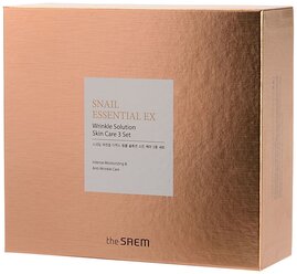 The Saem Набор Snail Essential EX Wrinkle Solution Skin Care 3 Set