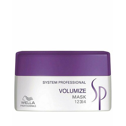Wella SP Volumize Mask - Маска для придания объема 200 мл wella набор для объема нормальных и тонких волос