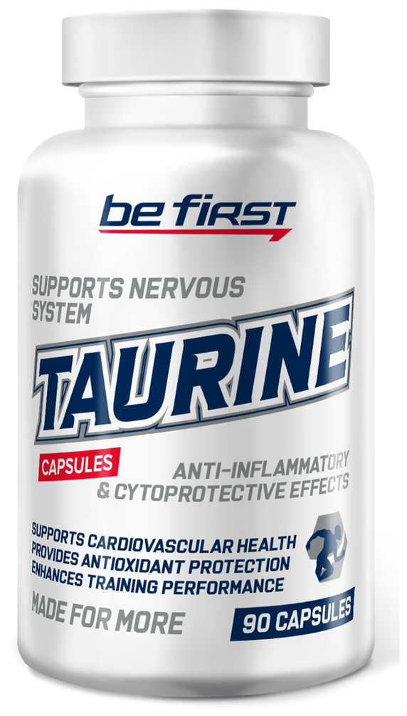 Аминокислоты отдельно Be First Taurine 90 капс.