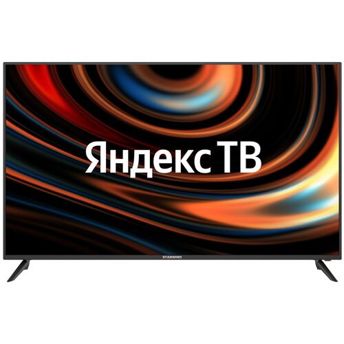 Телевизор LED Starwind 58 SW-LED58UB400 ЯндексТВ черныйUltra HD60HzDVB-TDVB-T2DVB-CDVB-SDVB-S2USBWiFiSmart TV RUS 4259900₽