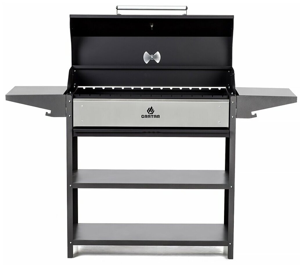 Гриль на дровах Gratar Professional Optima BBQ 1582х445х111