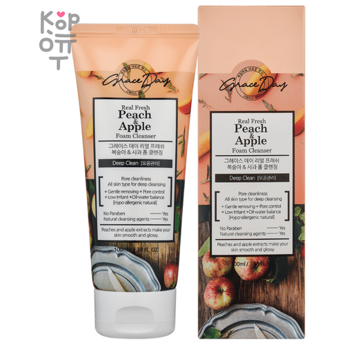Grace Day         - Real fresh peach & apple foam, 100