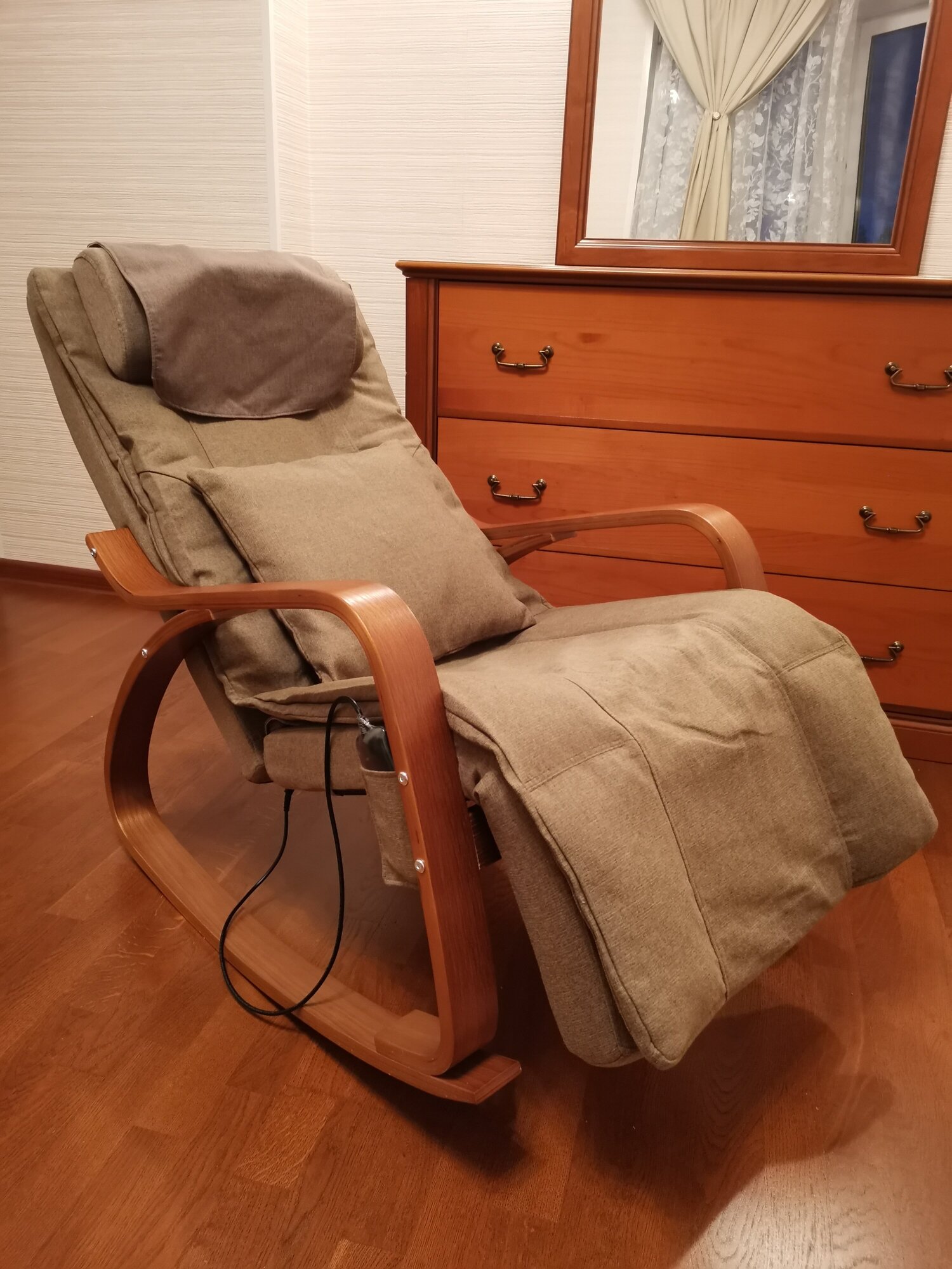 Массажное кресло-качалка OWAYS 7087 Brown