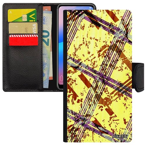 фото Качественный чехол-книжка для // huawei p20 pro // "тартан плитка" узор орнамент, utaupia, цветной
