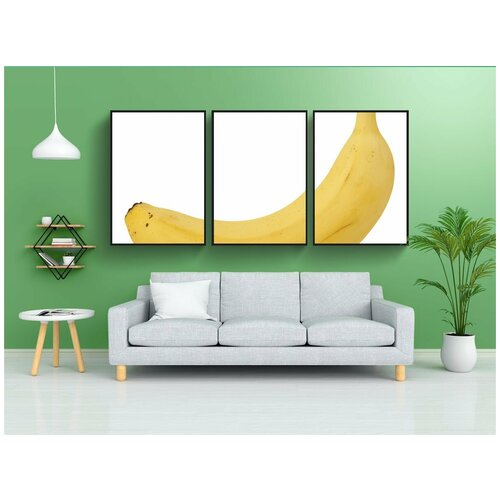 фото Набор модулных постеров для интерьера "фрукты, здоровый, витамины" 60x90 см. в тубусе, без рамки lotsprints