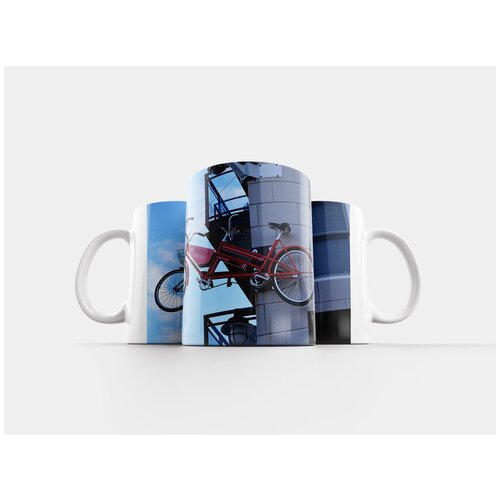 фото Кружка "фигура, скульптура, велосипед" 320 мл lotsprints