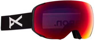 Лыжная, сноубордическая маска со съёмной линзой ANON M2 Goggles + Bonus Lens, черный