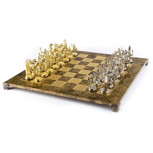 фото Шахматный набор троянская война manopoulos размер: 54*54 см
