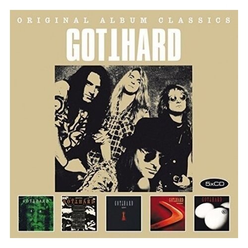 Компакт-диски, Sony Music, GOTTHARD - Original Album Classics (Gotthard / Dial Hard / Open / Homerun / G.) (5CD)