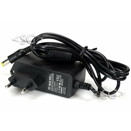 Блок питания MAN WELL 12 В, 1 A, 12 Вт, штекер 5,5*2,5 мм, AC/DC