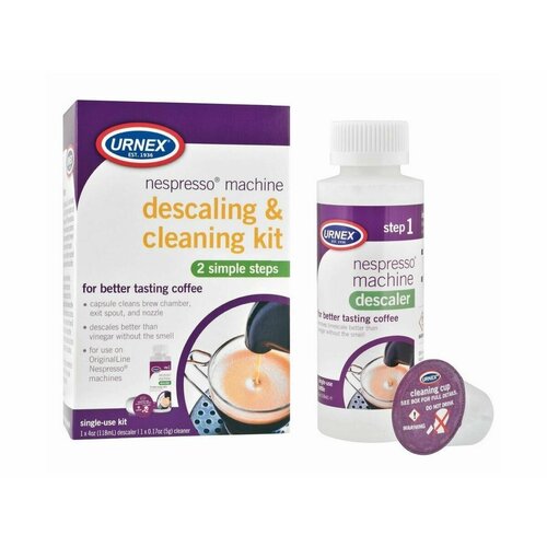 Набор для комплексной очистки кофемашин системы Nespresso URNEX капсулажидкость 1677₽