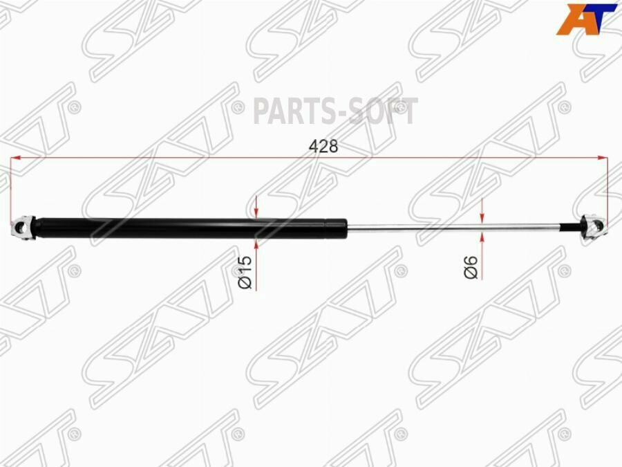 SAT ST-51238119558 Амортизатор капота BMW 3 (E36) 92-