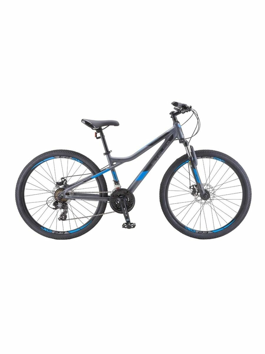 Велосипед горный взрослый Stels Navigator 610 MD 26" V050 2023 года рама 14" темно-синий