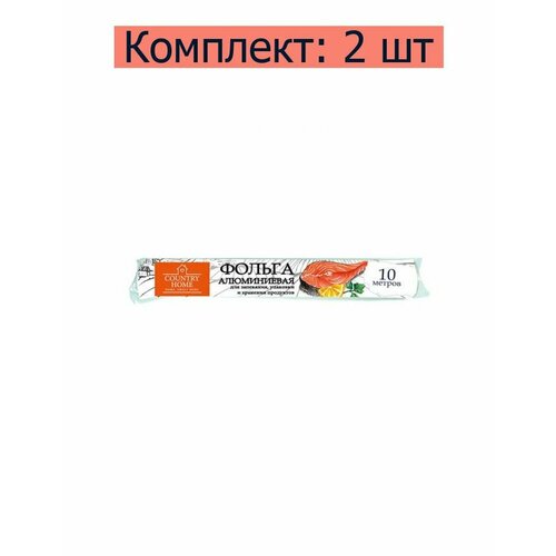 НЭП Фольга пищевая Сountry Home, 30 см х 10 м, 2 шт