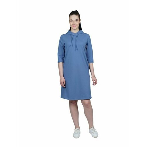 Платье Alfa Collection, размер 50, голубой комплект alfa collection размер 50 синий голубой