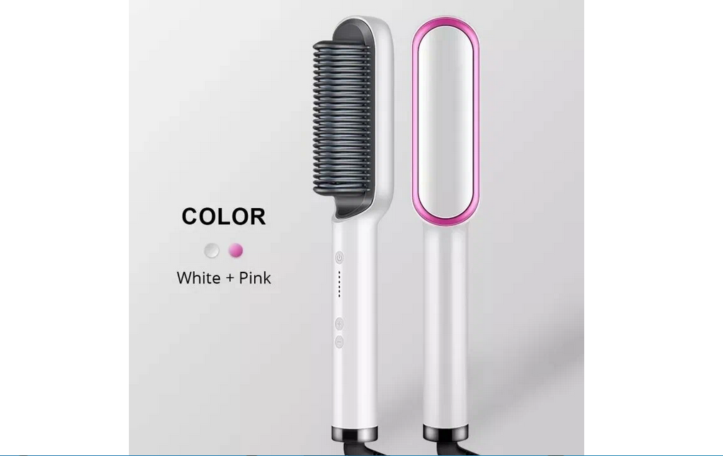 фото Электрическая расческа-выпрямитель для волос "Straight Comb" PH680, Temperture Control Hair Straightener