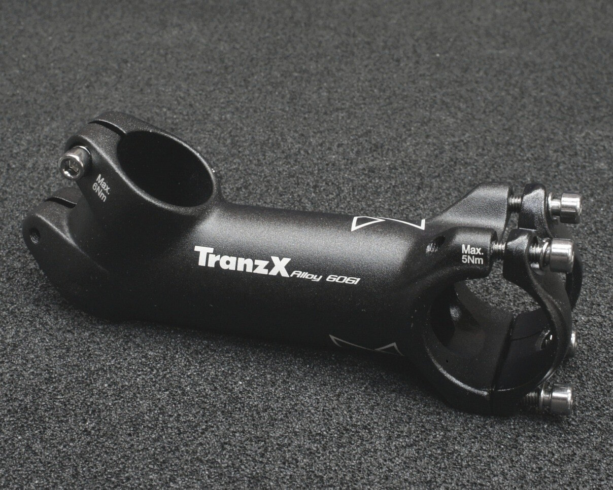 Вынос руля велосипеда Tranz-X 110мм +35 градусов черный