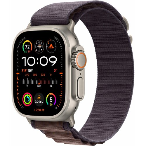 Смарт-часы Apple Watch Ultra 2 49 мм Titanium Case with Indigo Alpine Loop - S 8741600₽