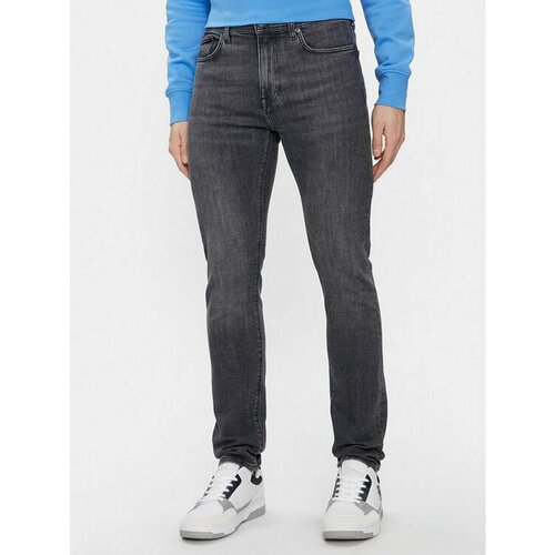 Джинсы TOMMY HILFIGER, размер 38/32 [JEANS], черный джинсы классика tommy jeans размер 38 32 черный