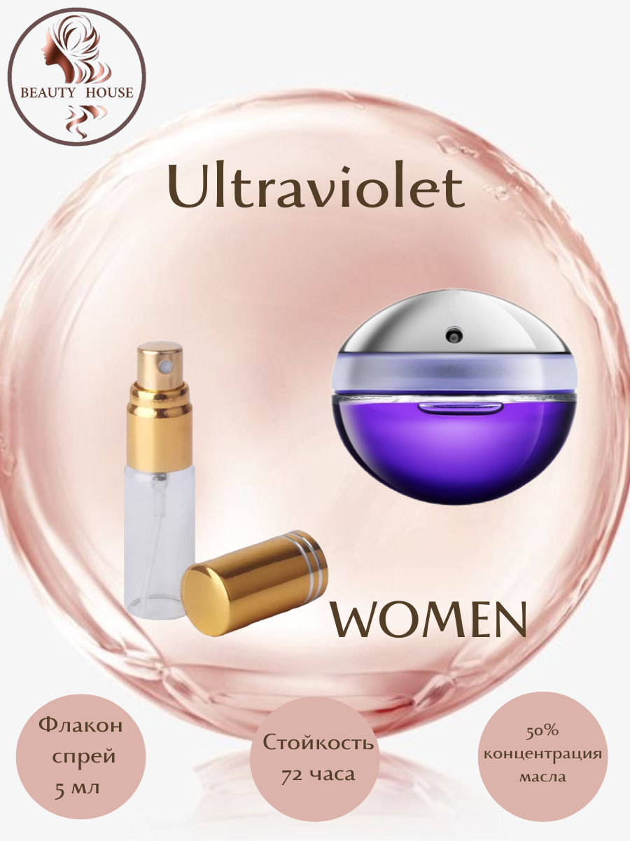 Духи масляные Ultraviolet масло спрей 5 мл женские