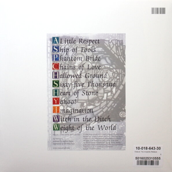 5016025310555, Виниловая пластинка Erasure, The Innocents BMG - фото №7