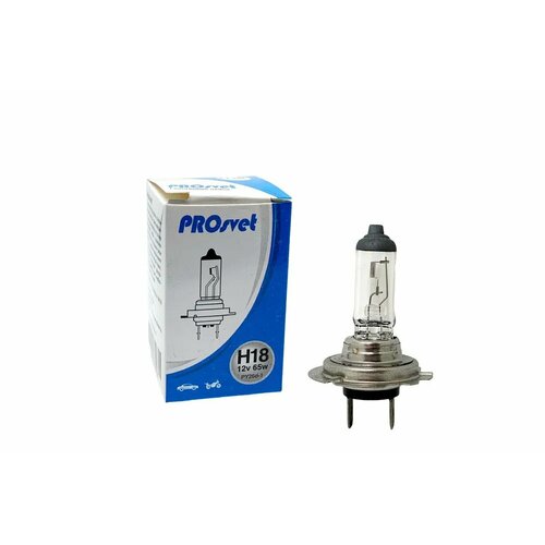 H18 лампа автомобильная галогенная / галогеновые лампочки h18 на автомобиль PY26D-1 / h18 12V 65w PROSVET