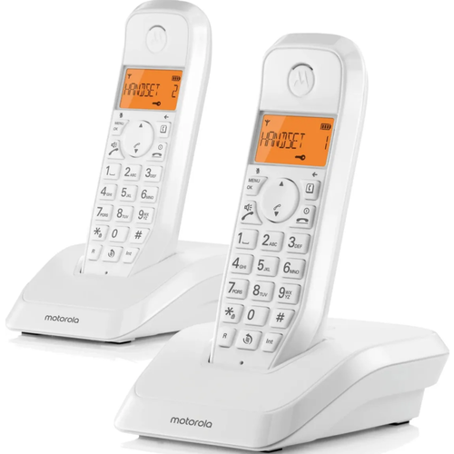 Радиотелефон Motorola S1202 White (107S1202WHITE) белый