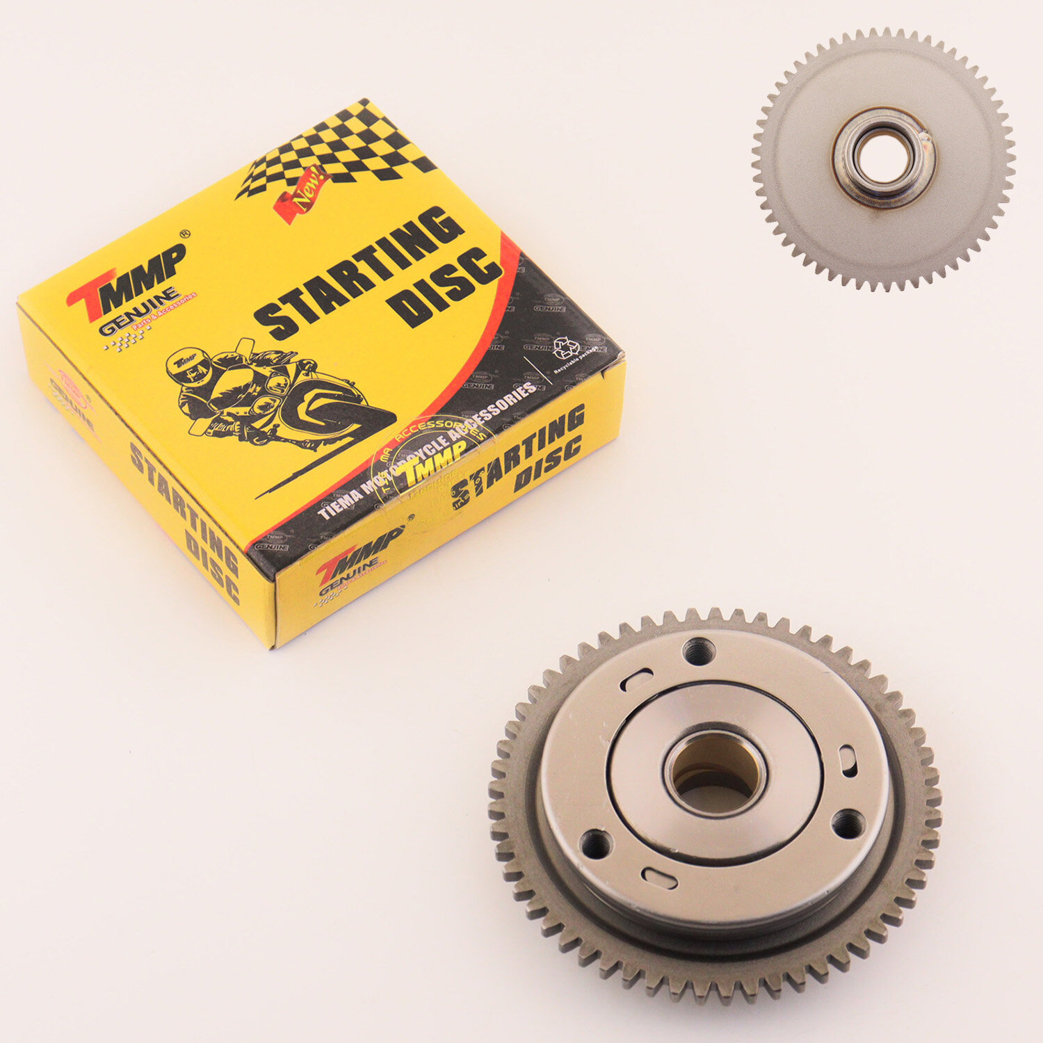 фото Маховик (обгонная муфта) 4T CB/CG 125/150 (74mm) "TMMP"